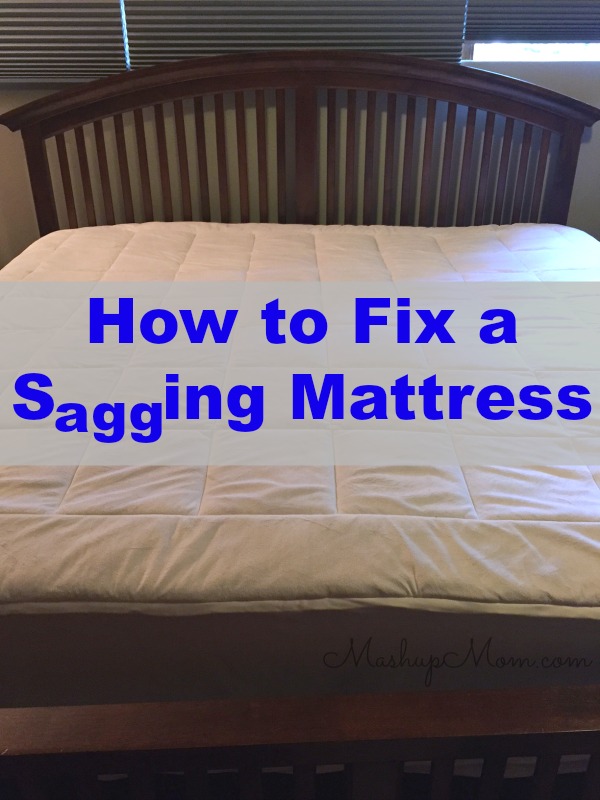 How To Fix A Sagging Mattress On The Cheap