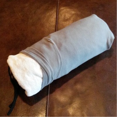 DIY Lumbar Roll (lower back support pillow)