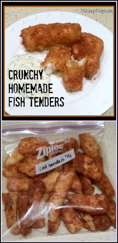 Crunchy Homemade Fish Tenders -- better than store bought!