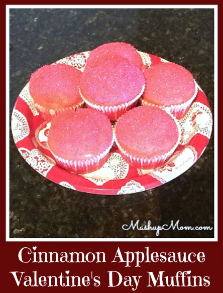 Cinnamon applesauce muffins