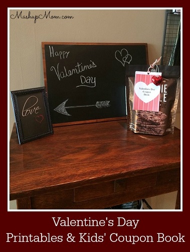 Valentines Day Printable and Coupon Book