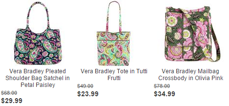 Vera Bradley Totes Under 20 Shipped With New Code