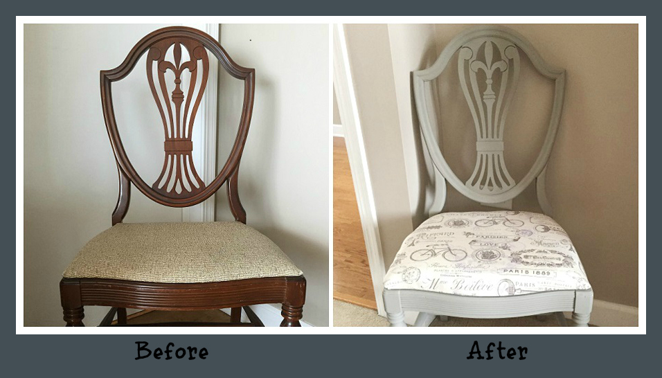 chair before after