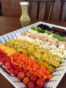 rainbow-salad-toppings-with-dressing
