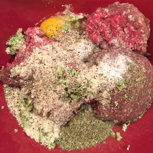meatball-mixture