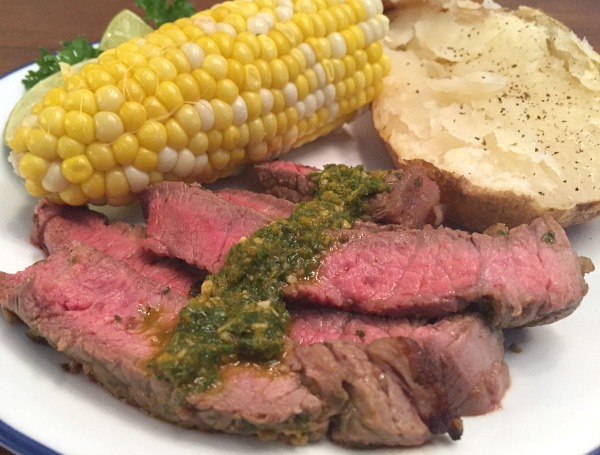 chimichurri-london-broil-dinner