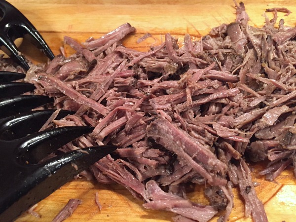 shred the crimson meat