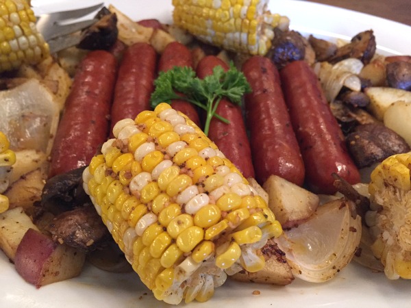 smoked-sausage-and-corn