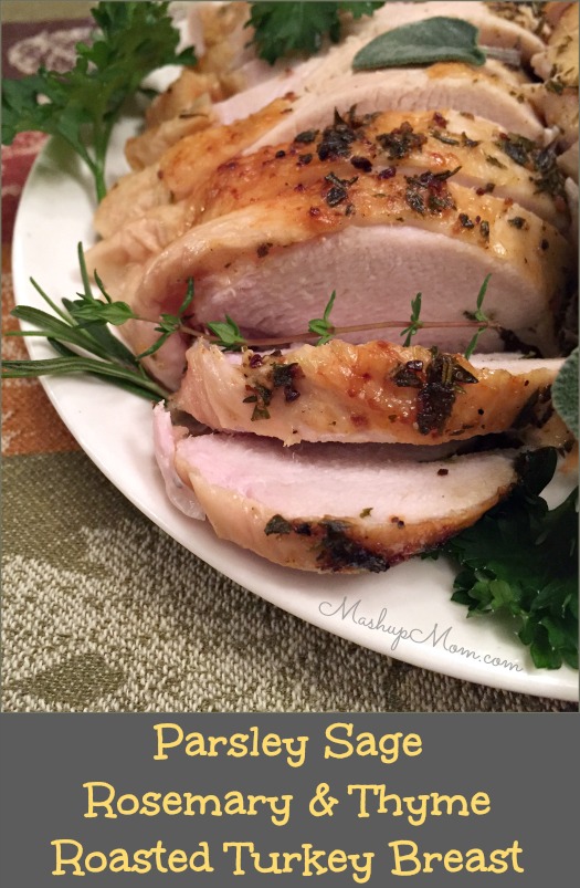 parsley sage rosemary & thyme roasted turkey breast
