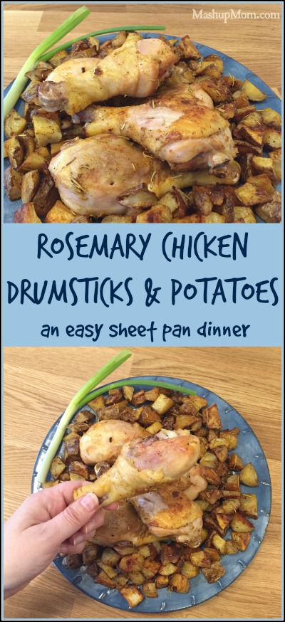 rosemary chicken drumsticks and potatoes