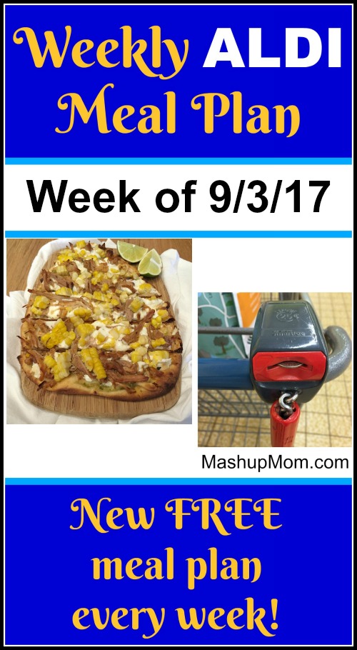 free aldi meal plan week of 9/3/17