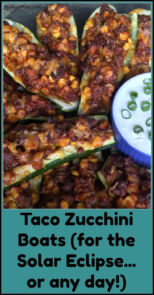 taco zucchini boats