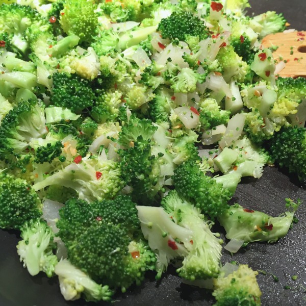 sauteed broccoli