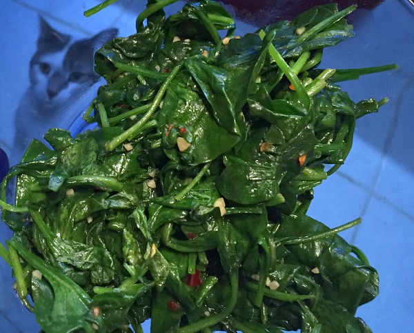 sauteed spinach