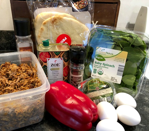 leftover carnitas naan pizza ingredients