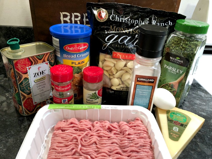 Italian wedding soup meatball ingredients