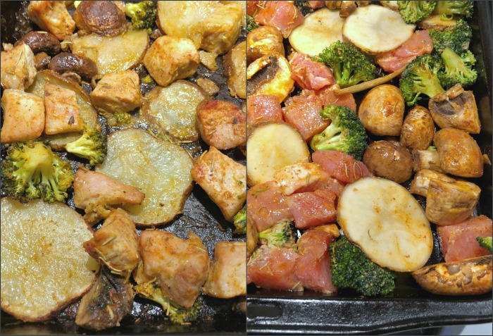 sheet pan pork & potatoes