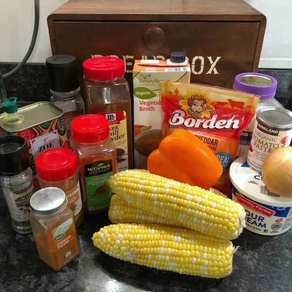 corn soup ingredients