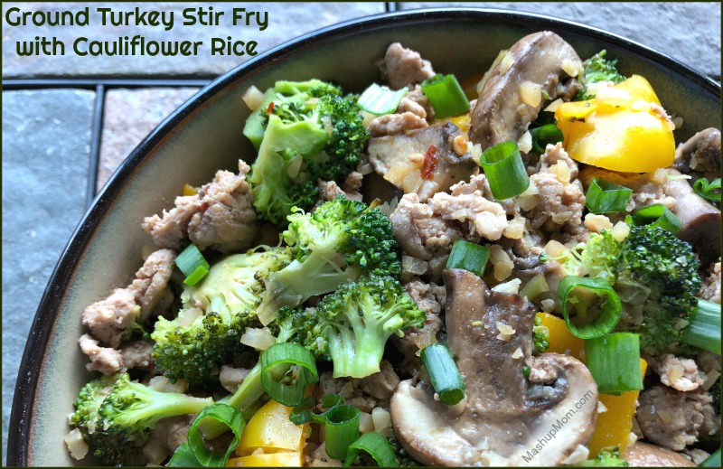 ground turkey stir fry