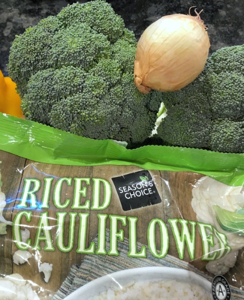 riced cauliflower
