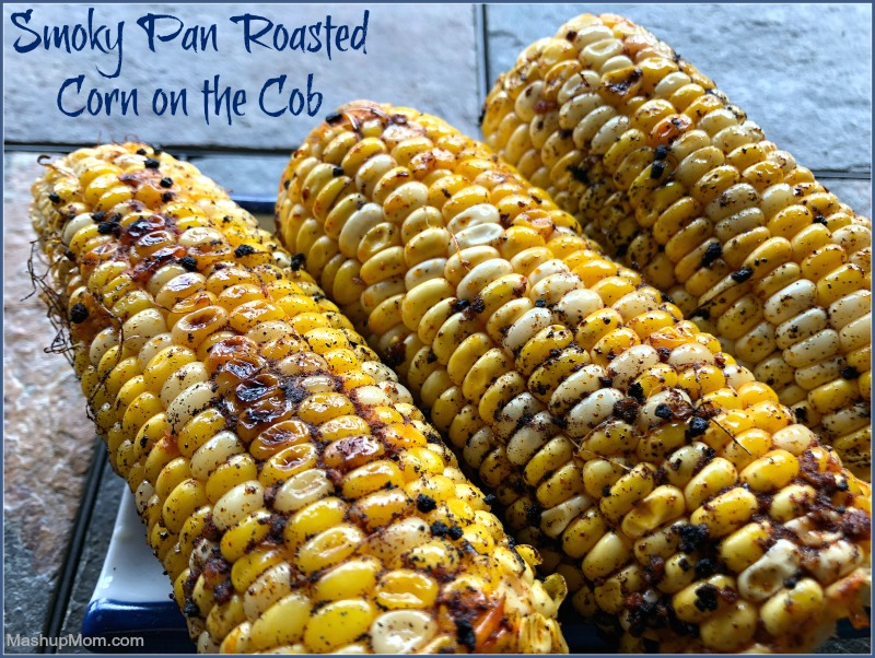 smoky pan roasted corn on the cob