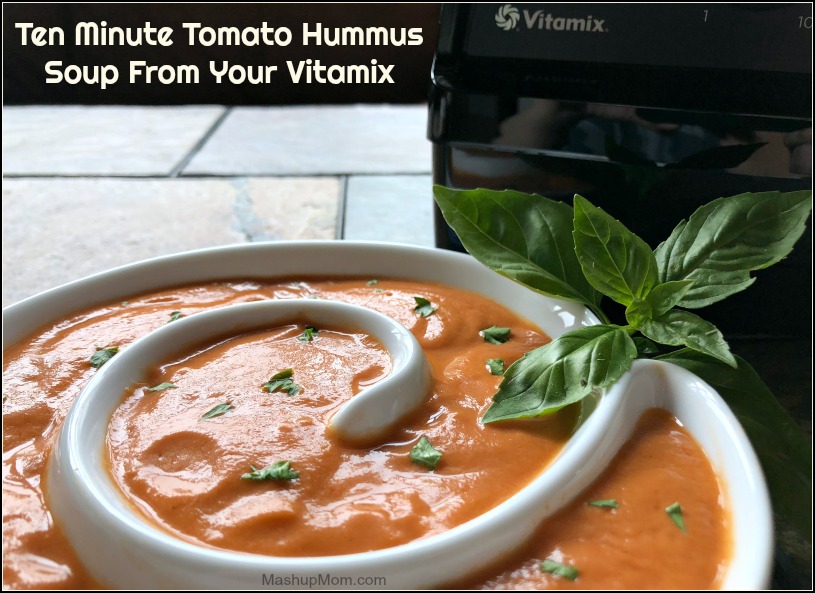 tomato hummus soup from your vitamix