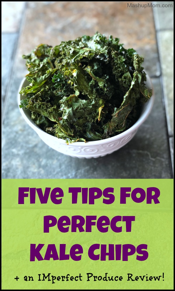 five tips for perfect kale chips plus an imperfect produce review