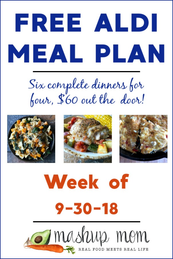 free aldi meal plan