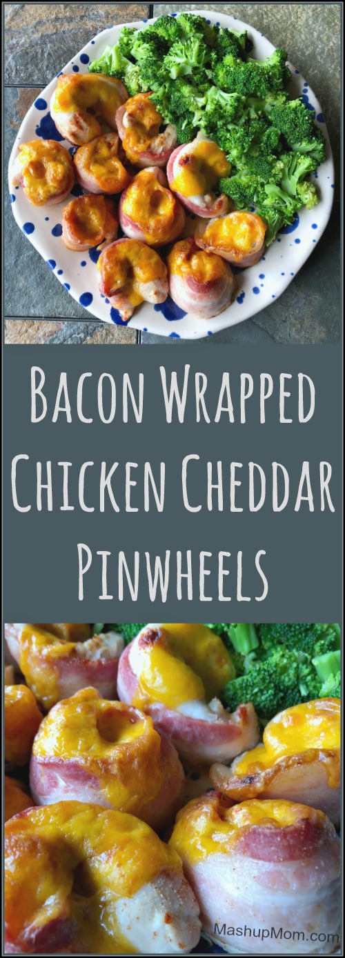 bacon wrapped chicken pinwheels
