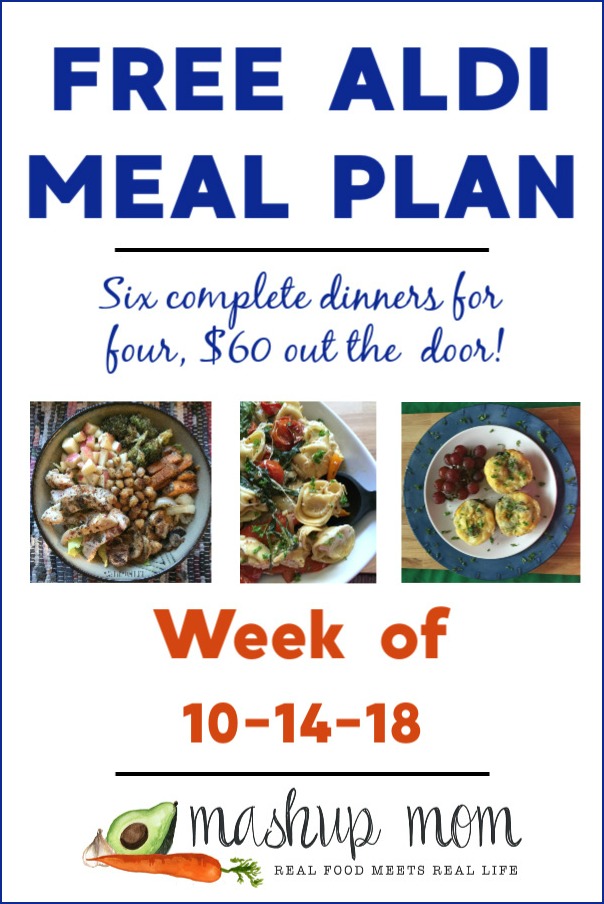 free aldi meal plan