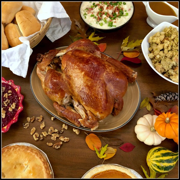 Thanksgiving feast from Boston Market