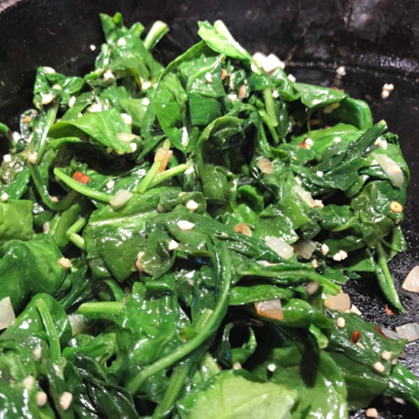 sauteed spinach