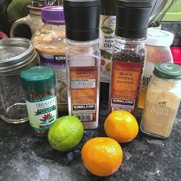 citrus-lime dressing ingredients
