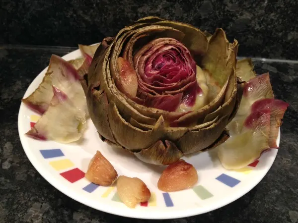 roasted-artichoke-separated-petals