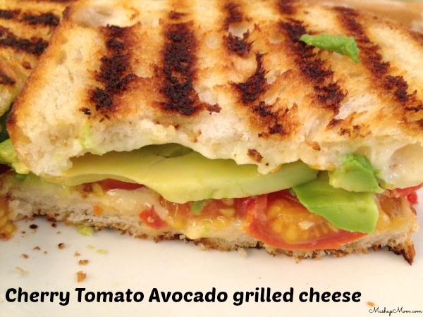 cherry tomato avocado grilled cheese — plus jewel sales to go with