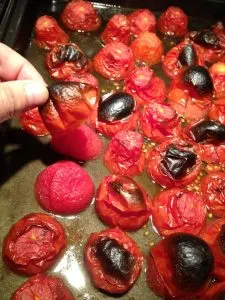 remove-skins-from-tomatoes-on-cookie-sheet