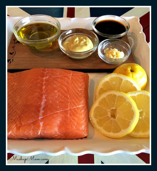 Asian Salmon ingredients