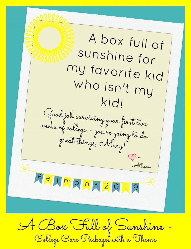 I've got a pocket, got a pocket full of sunshine....