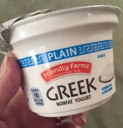 plain greek yogurt