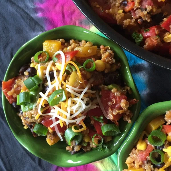 quinoa unstuffed peppers