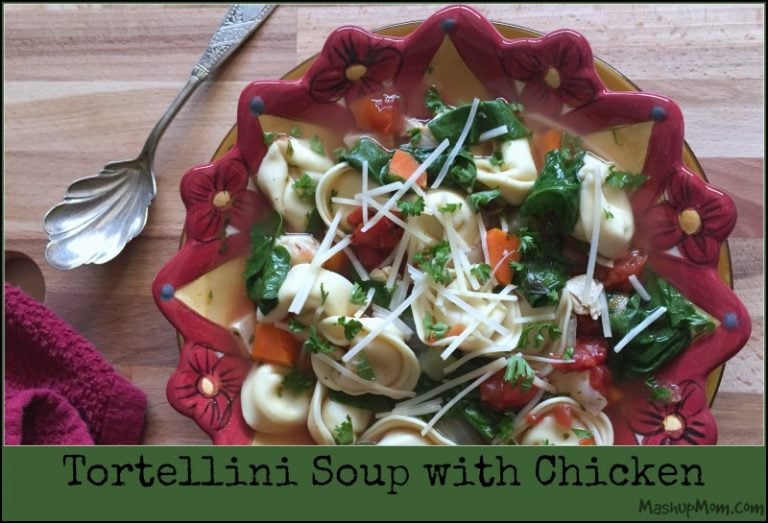 Tortellini Soup with Chicken