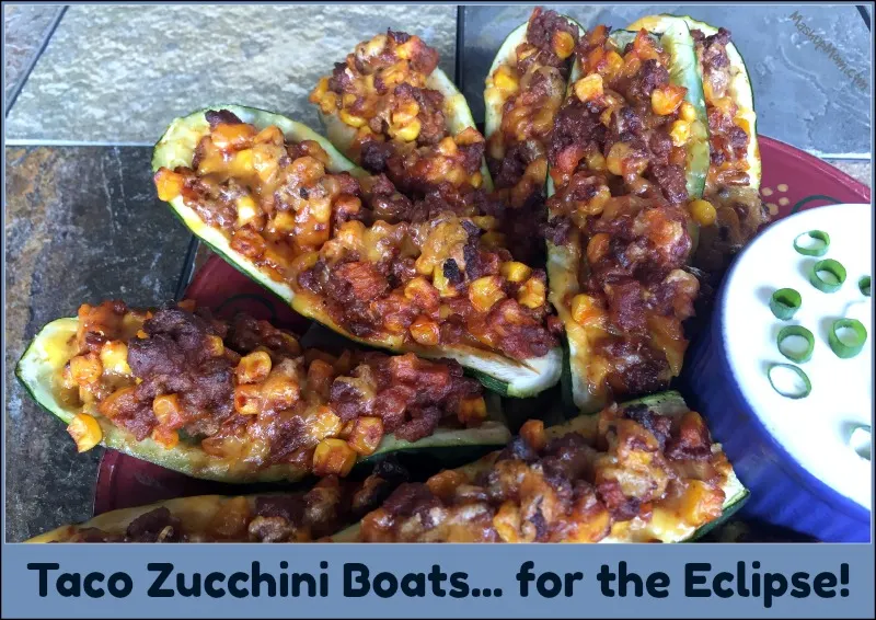 taco zucchini boats