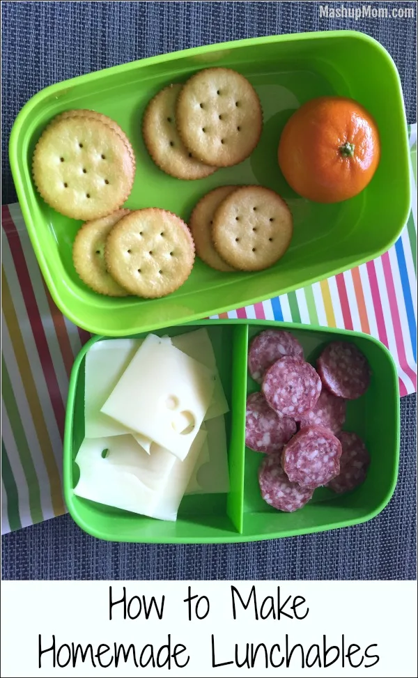 It's the Packaging: Homemade Lunchables