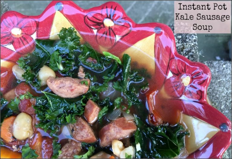 Instant Pot Kale Sausage Soup