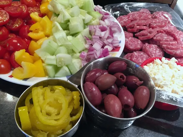 rainbow colors in ingredients