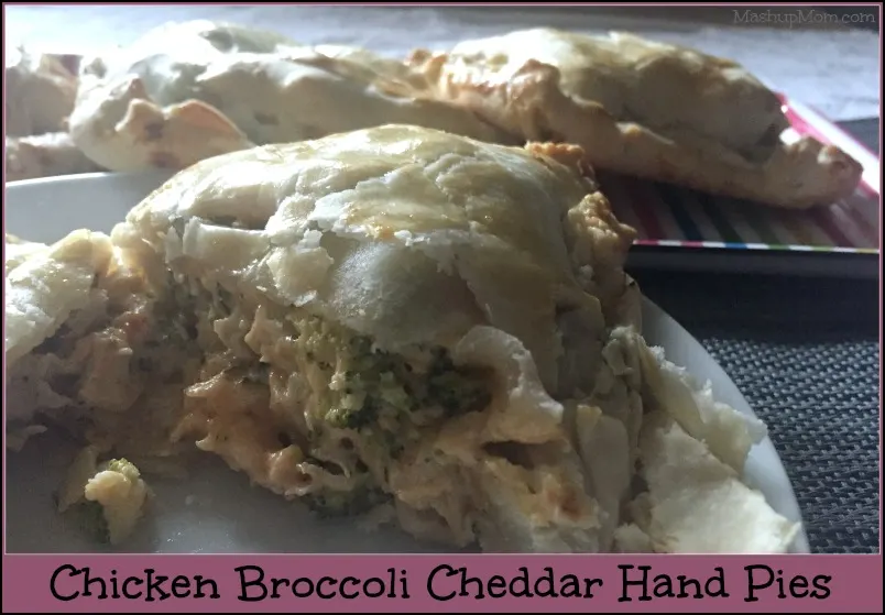 turkey broccoli cheddar hand pies