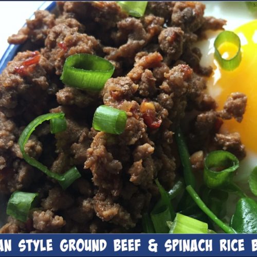Korean style deals ground beef