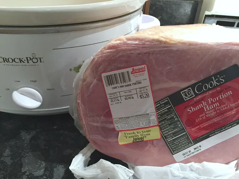 ham and a crock-pot