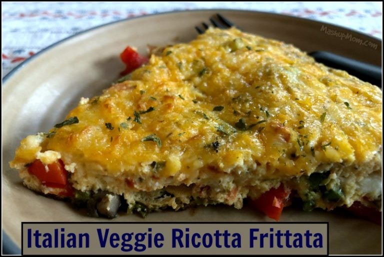 Italian Veggie Ricotta Frittata