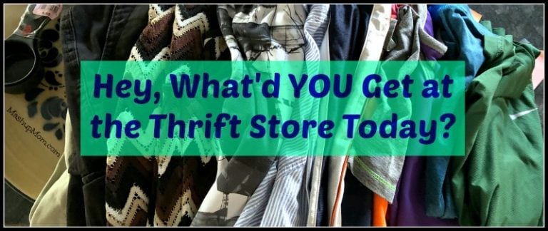 The 15th is Goodwill Discount Day -- What did you buy at the thrift stores lately?